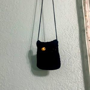 Small crotchet bag for like a wallet and phone